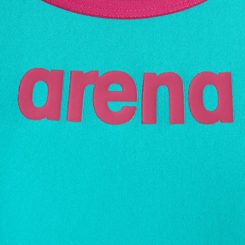 Női egyrészes fürdőruha arena One Double Cross Back One Piece kék 004732/889 3