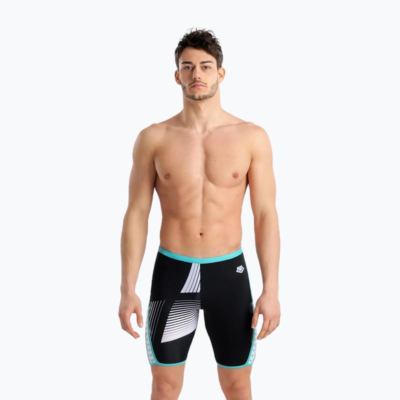 Férfi arena Icons Swim Jammer Logo fekete 005657/518 5