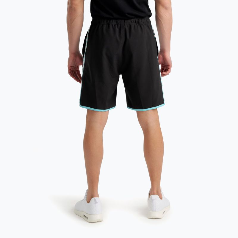 Férfi arena Icons Team Stripe Bermuda Logo edzőnadrág fekete 005652 3