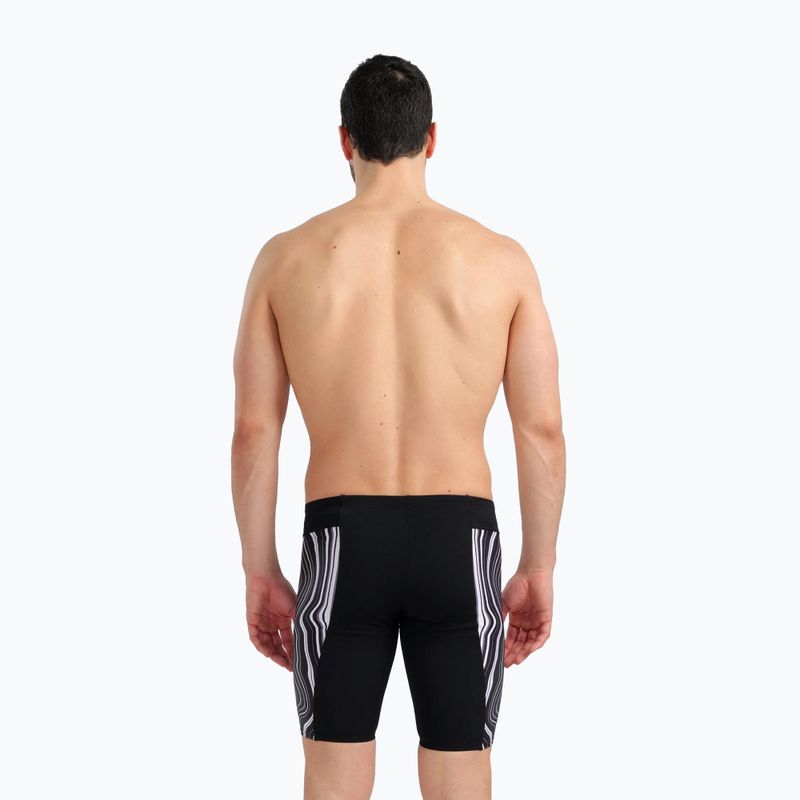 Férfi arena Swim Jammer Márványozott fekete 005785/550 5