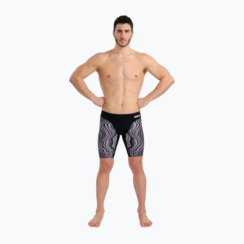 Férfi arena Swim Jammer Márványozott fekete 005785/550 6