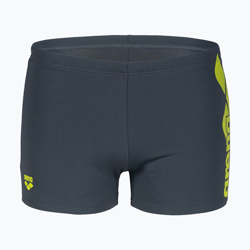 Férfi arena Optimal Short szürke úszó boxeralsó 004083/560 5