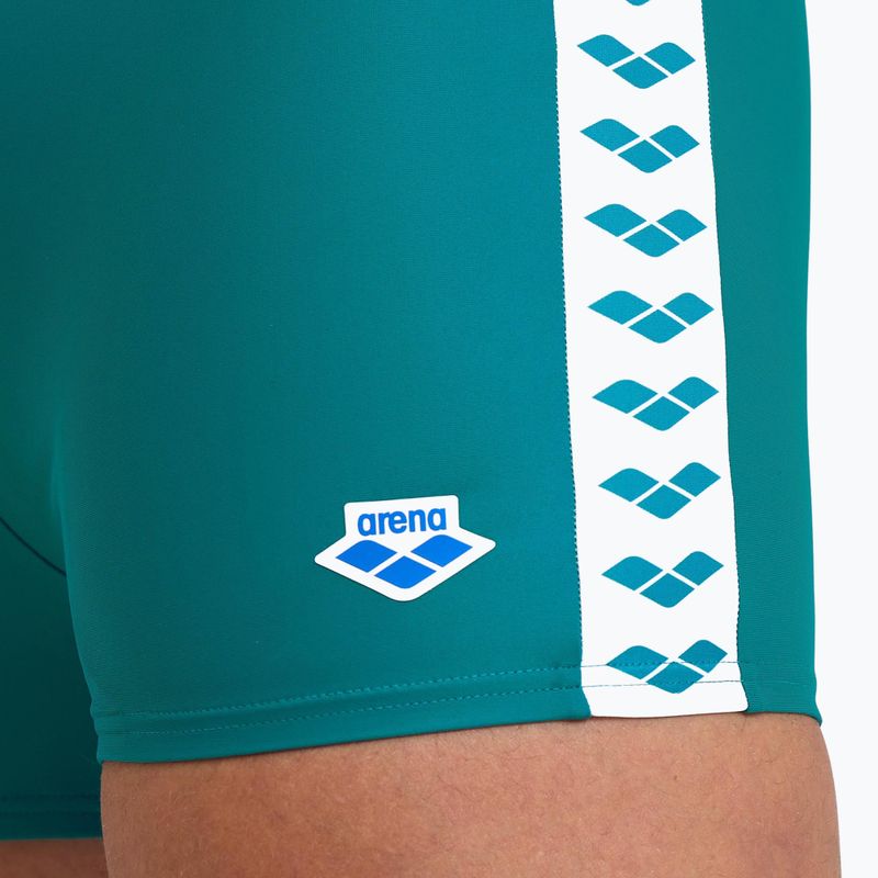 Férfi arena Icons Swim Short Egyszínű zöld boxeralsó 005050/600 7