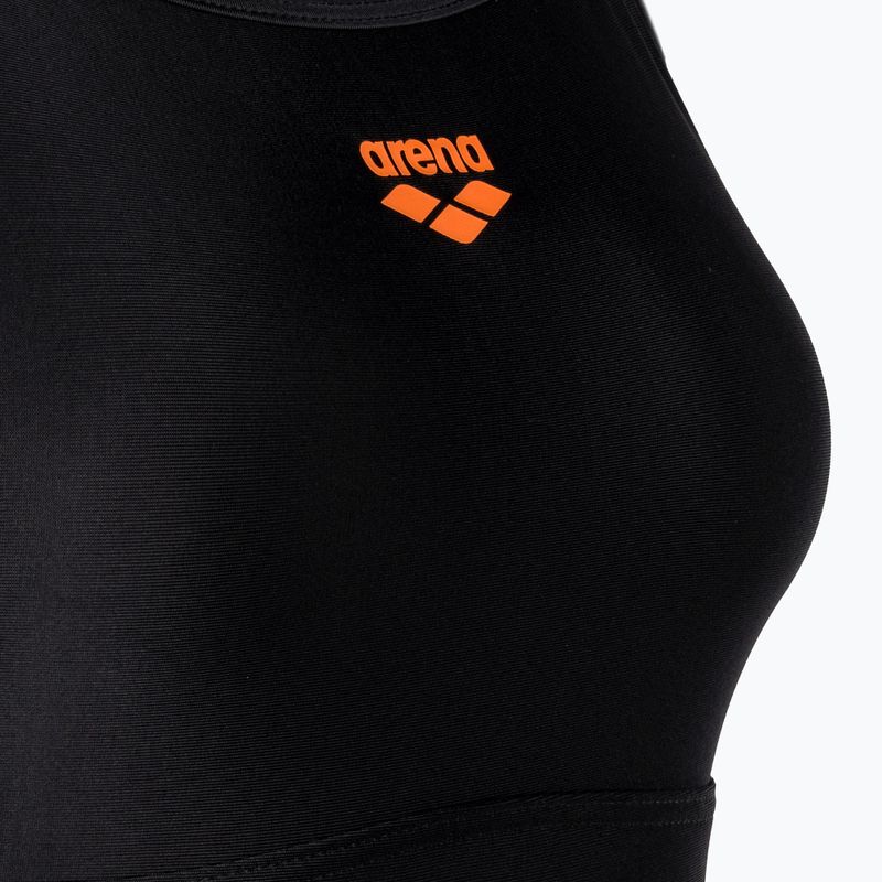 Női egyrészes fürdőruha arena Solid Swimsuit Lightdrop Back black 3