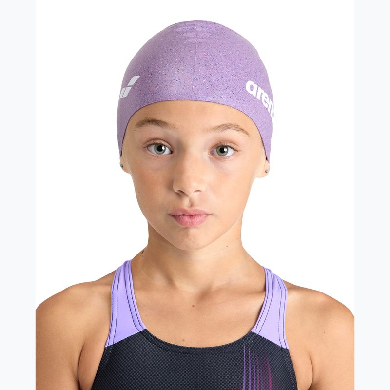 Gyermek úszósapka arena Silicone Cap Jr pink multi 2
