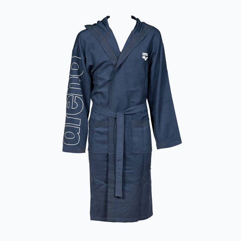 Gyerek fürdőköpeny arena Zeal Plus Jr navy/white