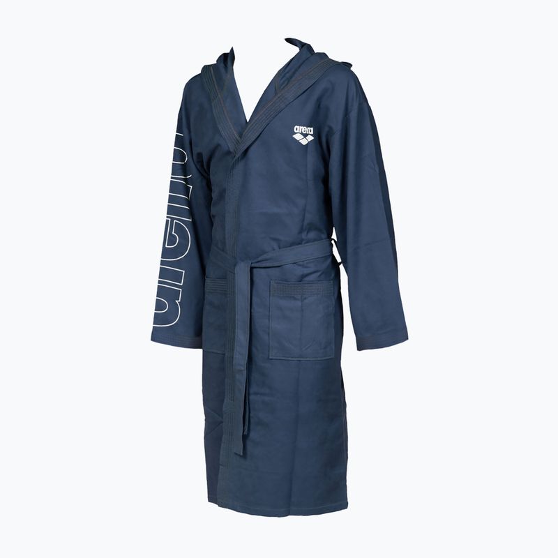 Gyerek fürdőköpeny arena Zeal Plus Jr navy/white 3