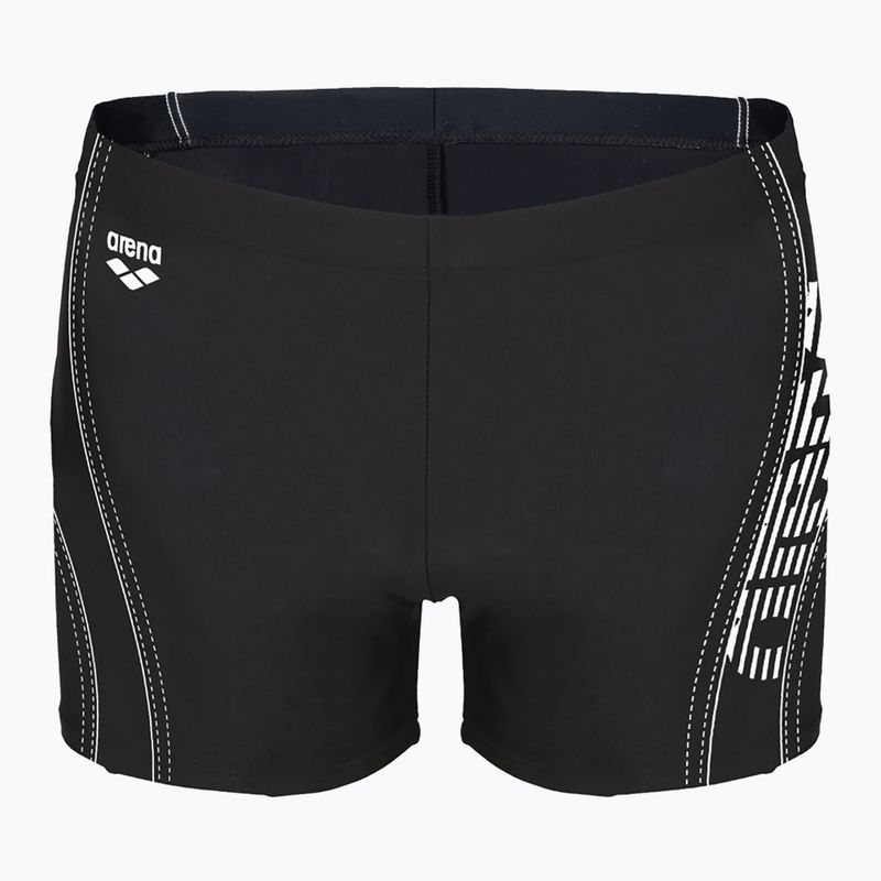 Férfi arena Byor Evo Short R fekete/fekete/fehér úszó boxeralsó