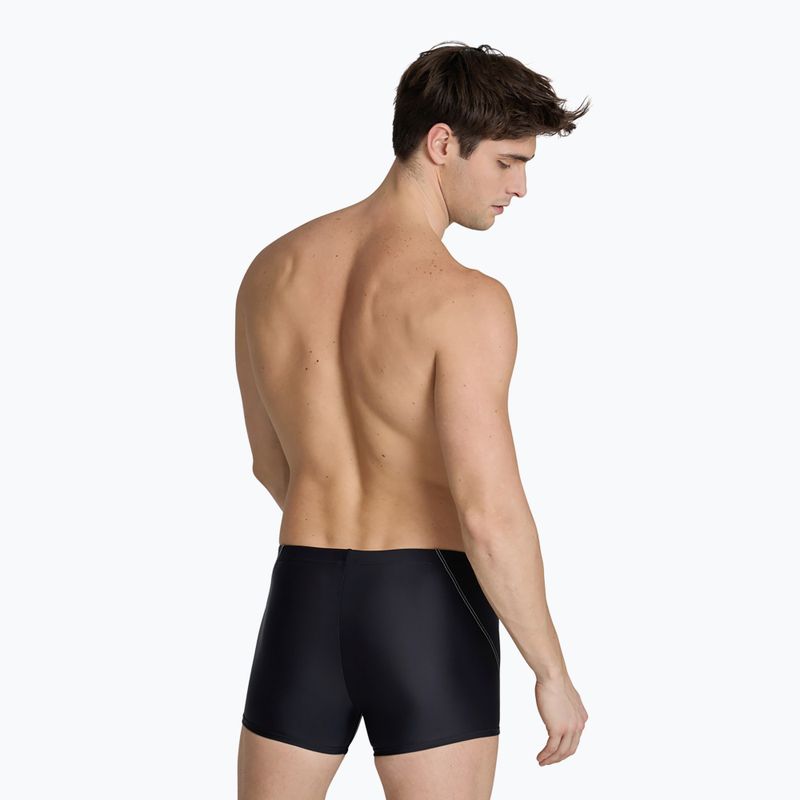 Férfi arena Byor Evo Short R fekete/fekete/fehér úszó boxeralsó 4