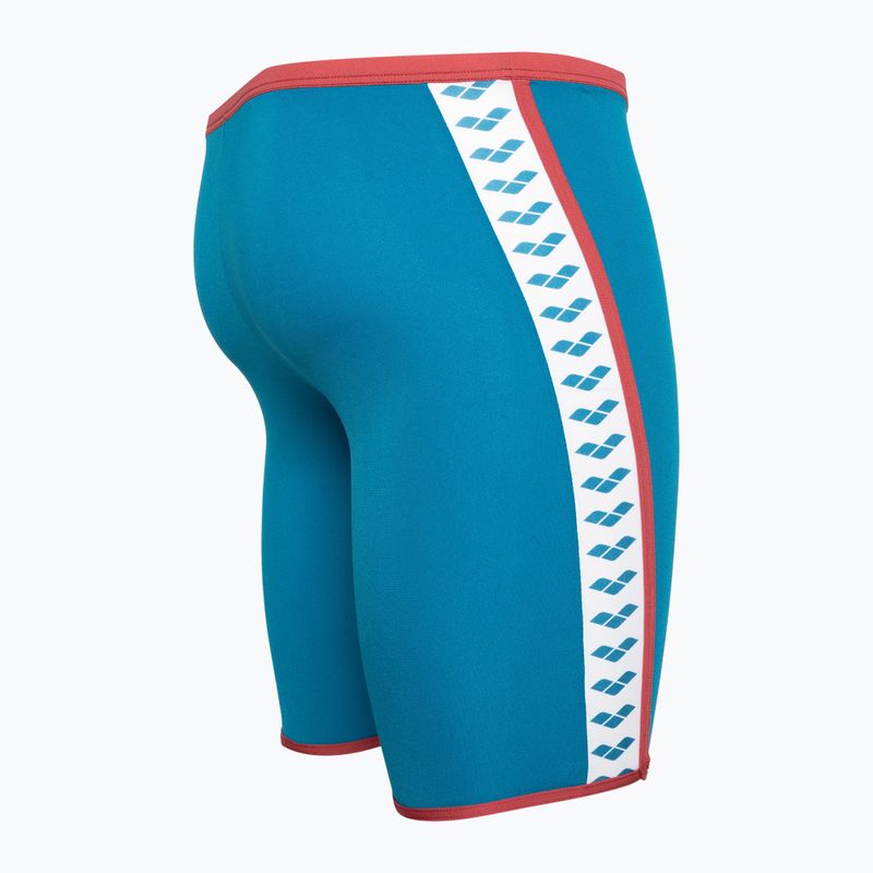 Férfi arena Swim Solid Jammer kék cosmo/astro piros 7