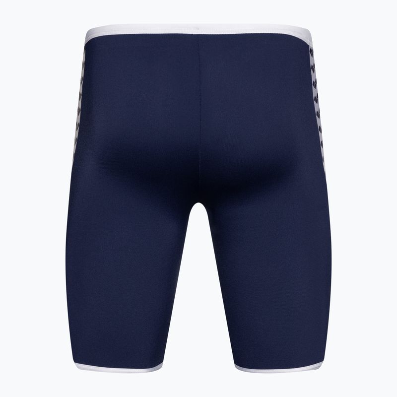 Férfi arena Icons Swim Jammer Solid navy/fehér 2