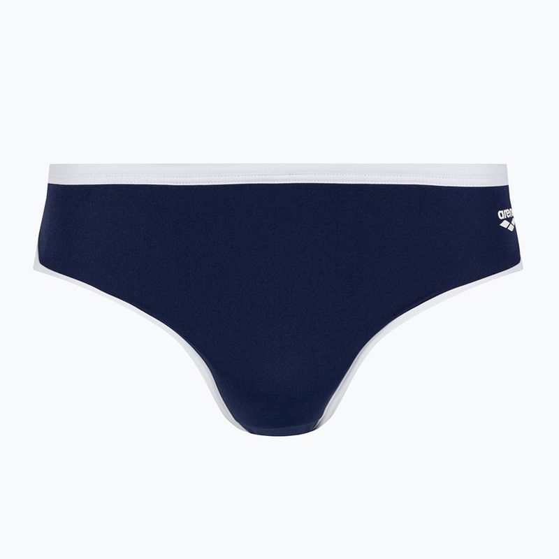 Férfi arena Icons Swim Alacsony derekú rövid egyszínű tengerészgyalogos/fehér úszónadrág