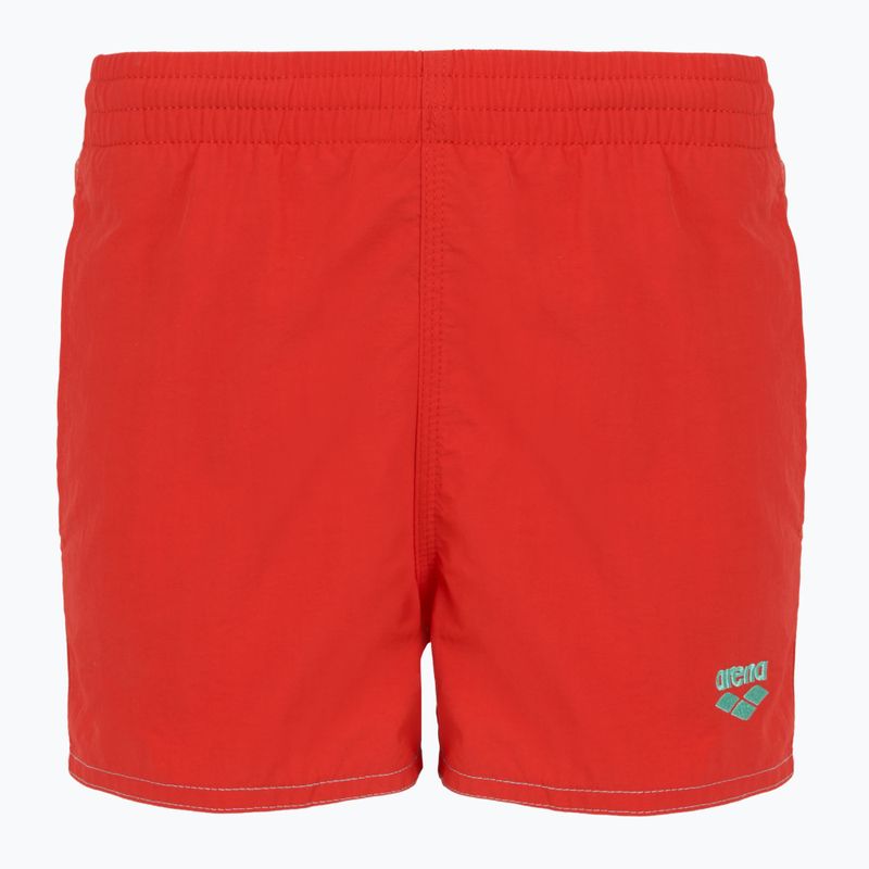 arena Bywayx Youth R fluo red/water gyermek úszónadrág