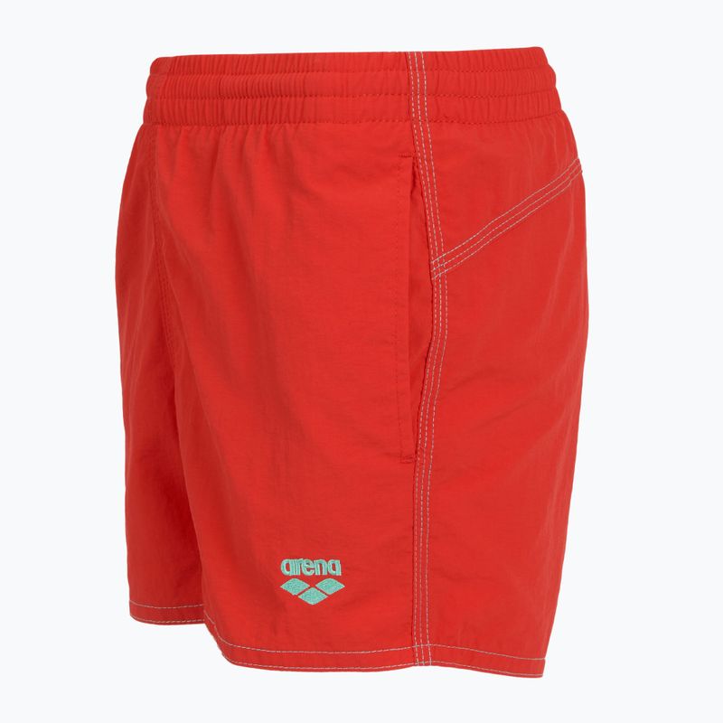 arena Bywayx Youth R fluo red/water gyermek úszónadrág 3