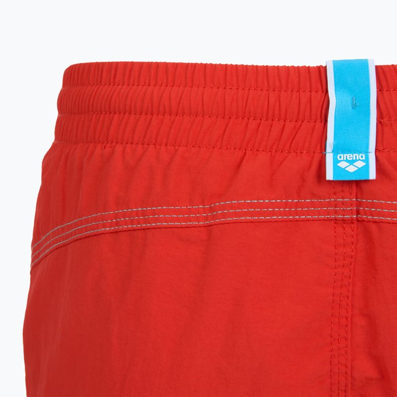 arena Bywayx Youth R fluo red/water gyermek úszónadrág 4