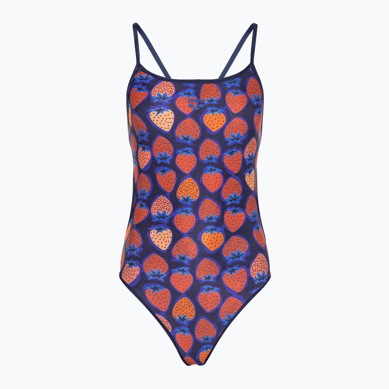Női egyrészes fürdőruha arena Reversible fürdőruha Challenge Back navy/multi 4