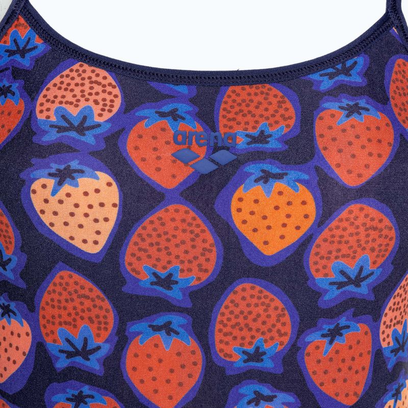 Női egyrészes fürdőruha arena Reversible fürdőruha Challenge Back navy/multi 5