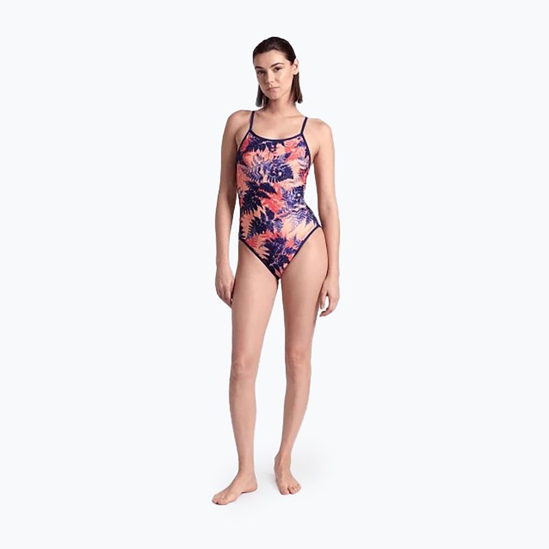 Női egyrészes fürdőruha arena Reversible fürdőruha Challenge Back navy/multi 9