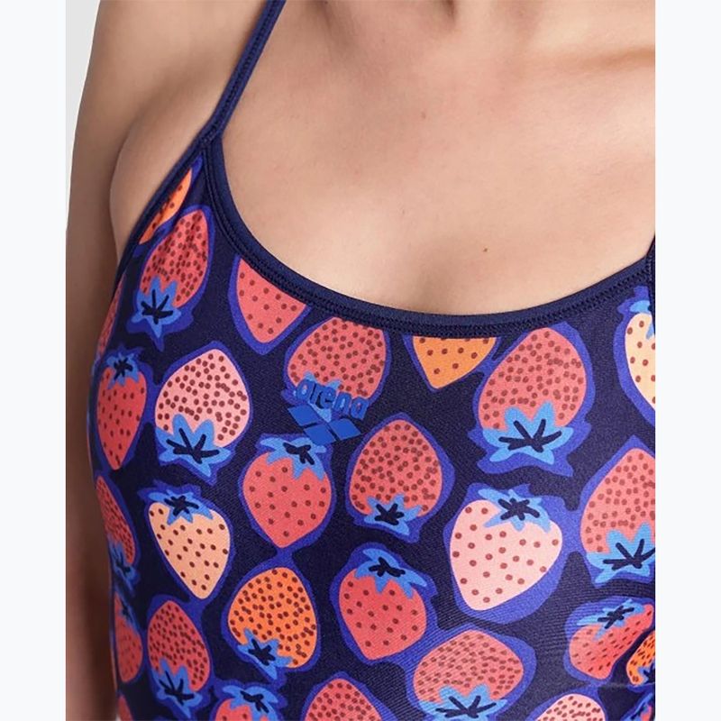 Női egyrészes fürdőruha arena Reversible fürdőruha Challenge Back navy/multi 14