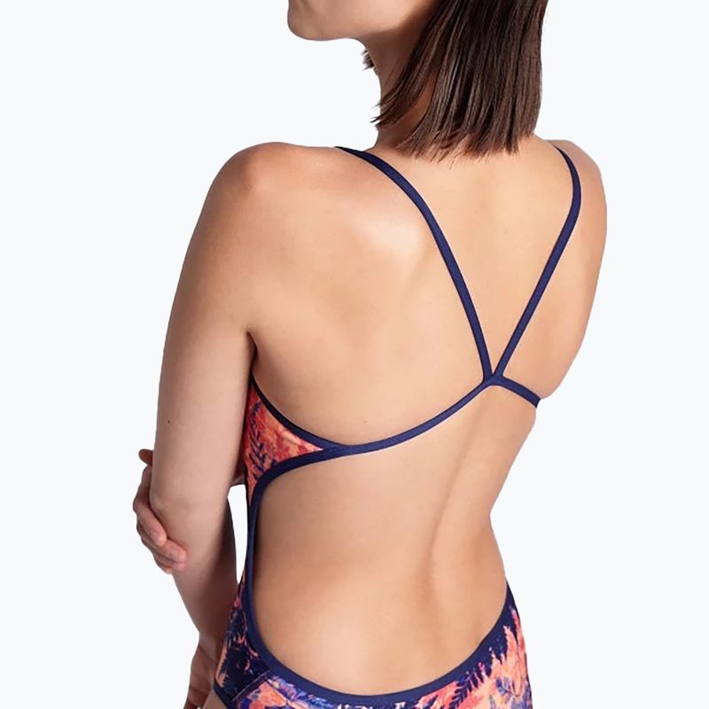 Női egyrészes fürdőruha arena Reversible fürdőruha Challenge Back navy/multi 15