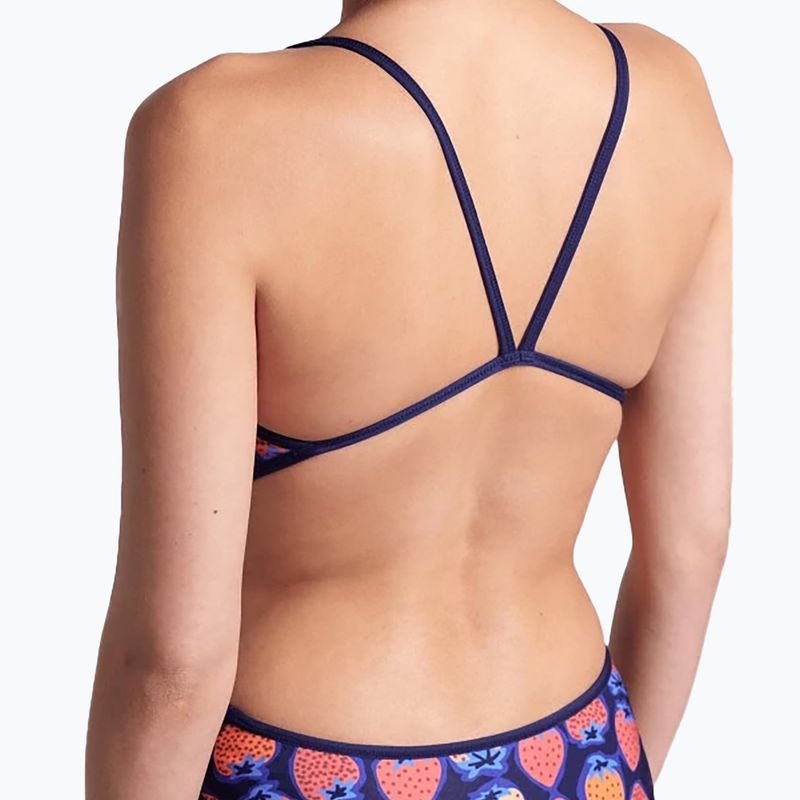 Női egyrészes fürdőruha arena Reversible fürdőruha Challenge Back navy/multi 16