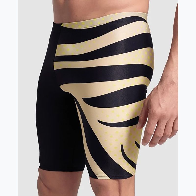 Férfi arena Multi Stripes Swim Jammer fekete/fehér multi 8