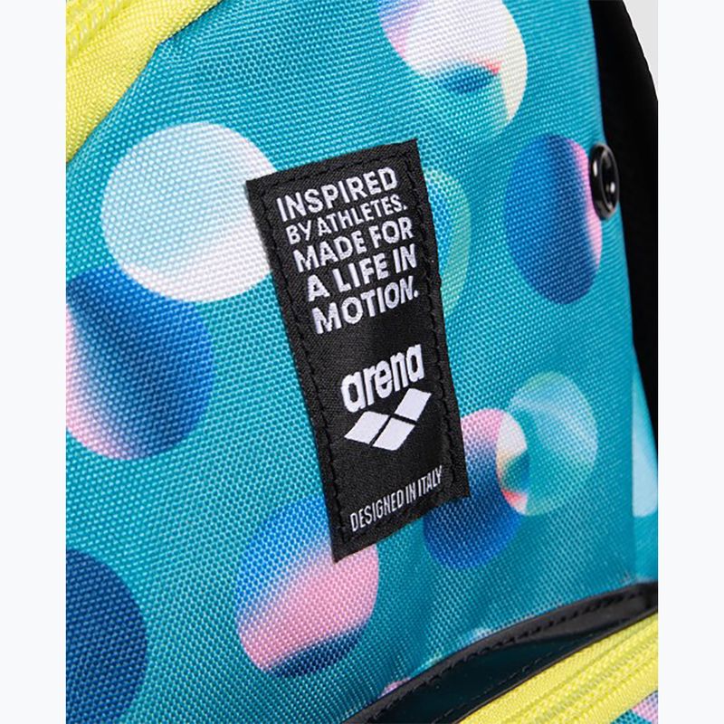 Arena Spiky III 45 l Allover konfetti úszó hátizsák 11