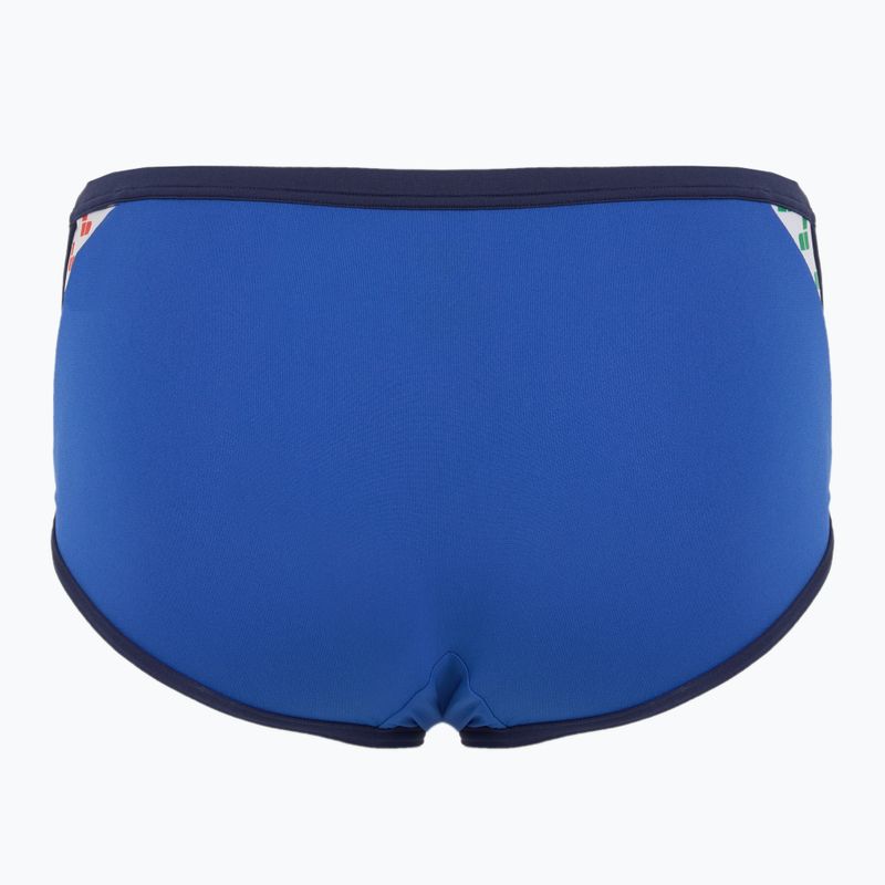 Férfi arena Icons Swim Alacsony derekú rövid egyszínű királyi/navy úszó alsónadrág 2