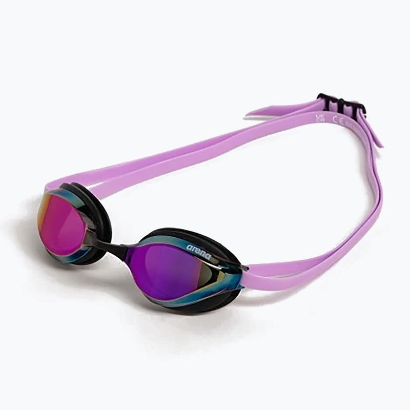 arena Python Mirror violet/black/violet úszószemüveg 6