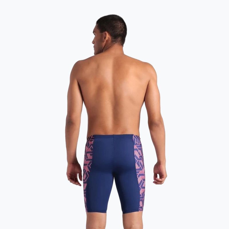 Férfi úszónadrág arena Escape Swim Jammer navy/team red/white/blue 6