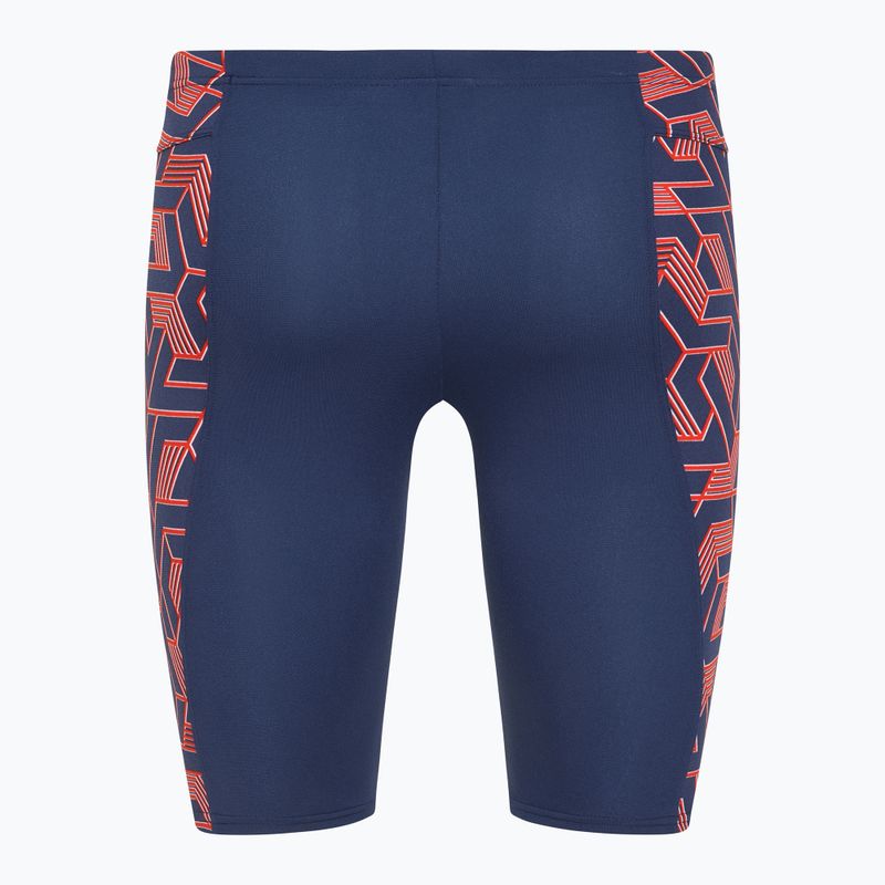 Férfi úszónadrág arena Escape Swim Jammer navy/team red/white/blue 2