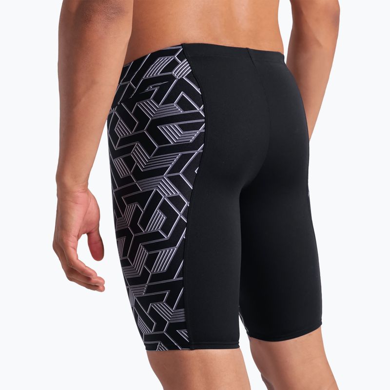 Férfi úszónadrág arena Escape Swim Jammer black/team black 8