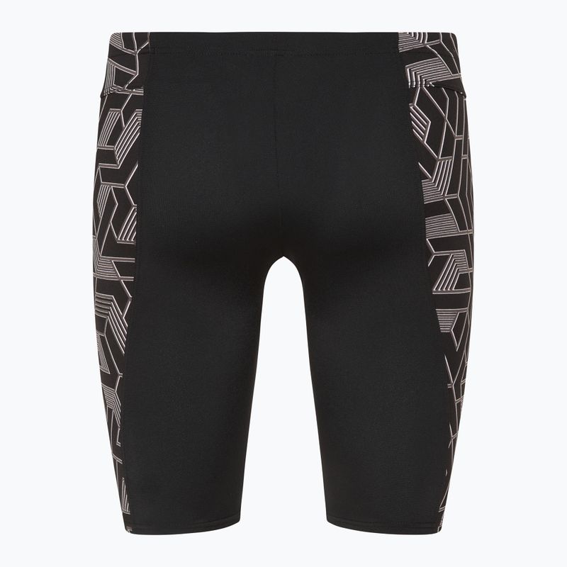 Férfi úszónadrág arena Escape Swim Jammer black/team black 2