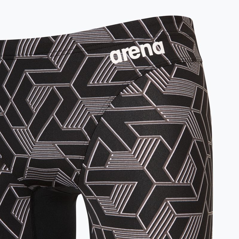 Férfi úszónadrág arena Escape Swim Jammer black/team black 3