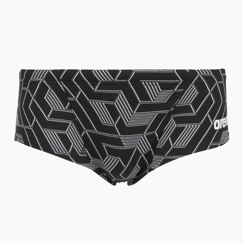 Férfi úszónadrág arena Escape Swim Low Waist Short team black