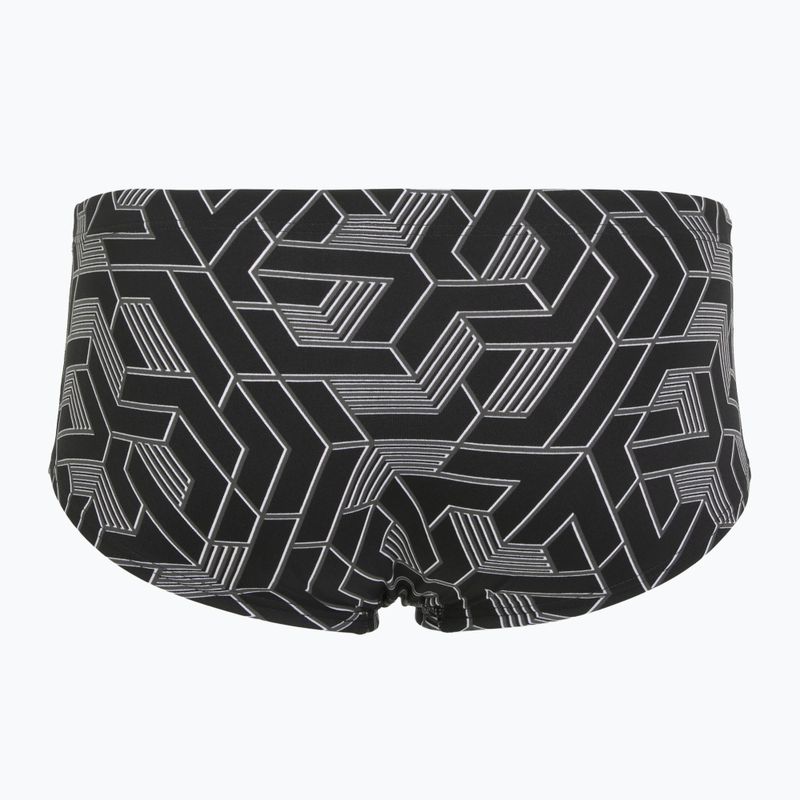 Férfi úszónadrág arena Escape Swim Low Waist Short team black 2