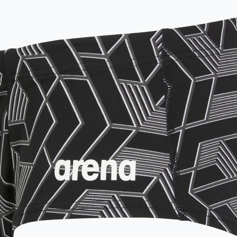 Férfi úszónadrág arena Escape Swim Low Waist Short team black 3