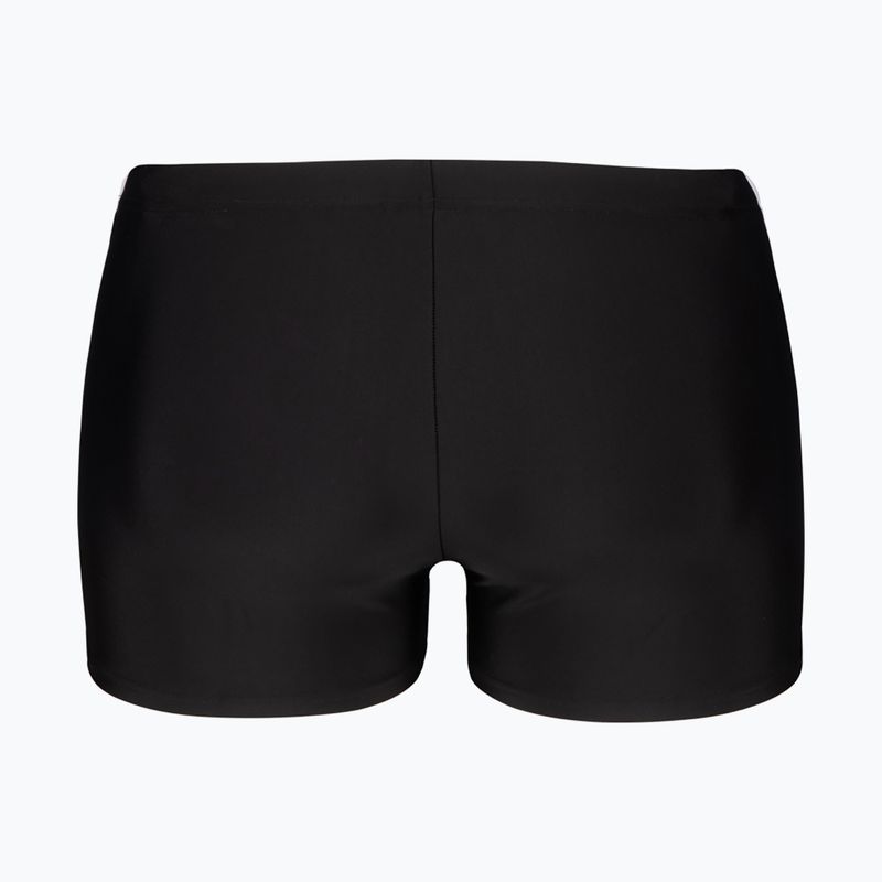 Férfi úszónadrág arena Stripe Swim Short black/white/multi 2
