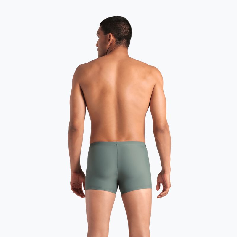 Férfi úszónadrág arena Stripe Swim Short sage/black/multi 3