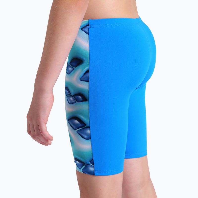 Gyerek fürdőnadrág arena Foam Swim Jammer blue river/water multi 9