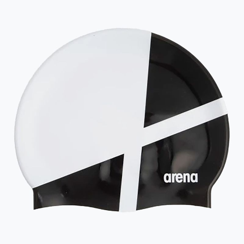 Úszósapka arena Icons Team Stripe diamond / white / black