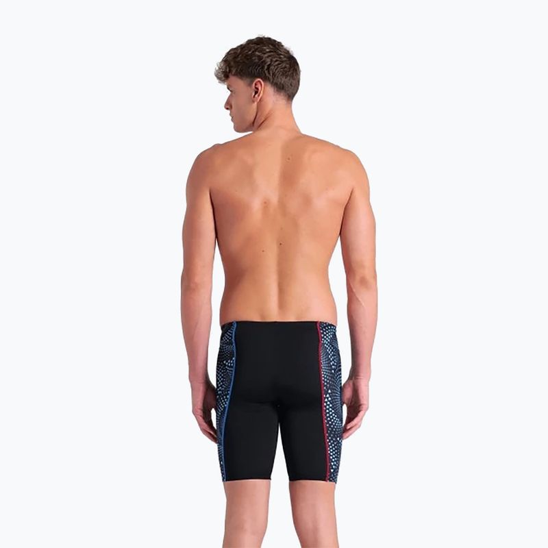 Férfi arena Fireflow Swim Jammer fekete/fekete multi 7