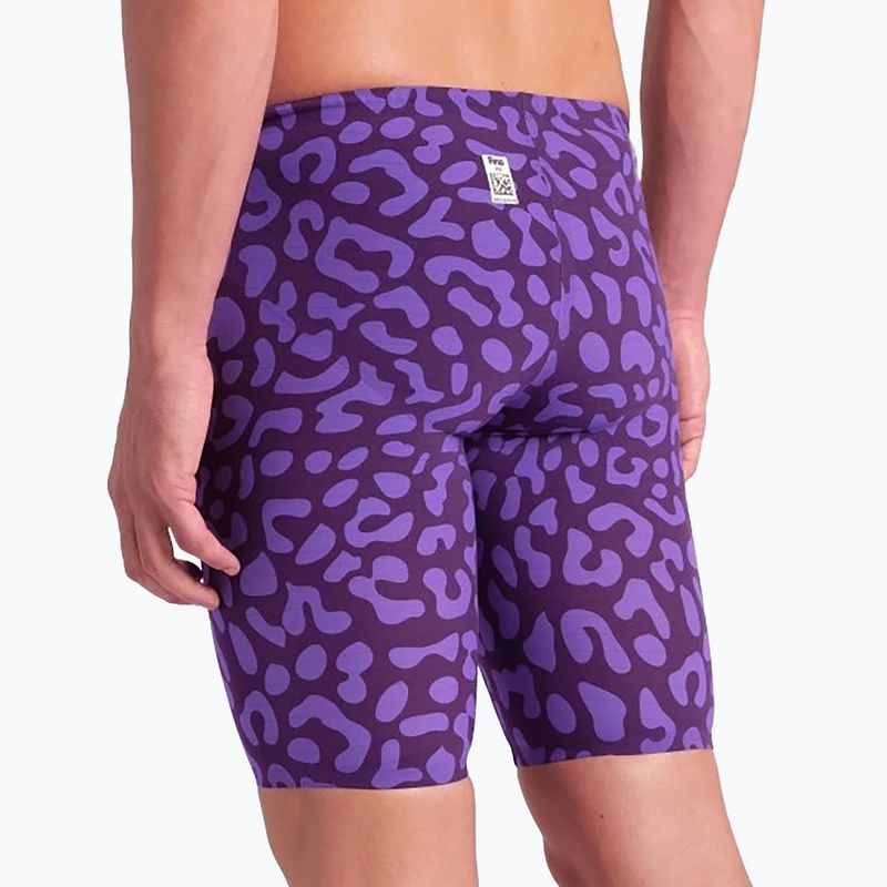 Férfi úszónadrág arena Powerskin Carbon Air2 LE Jammer leopard violet 5