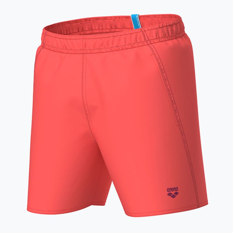 Férfi arena Fundamentals Boxer R úszónadrág sötétlila/calypso coral 4