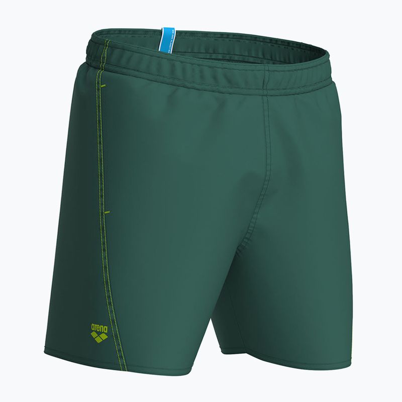 Férfi arena Fundamentals Arena Logo Boxer R artic lime/mangrove fürdőruházat rövidnadrág 2