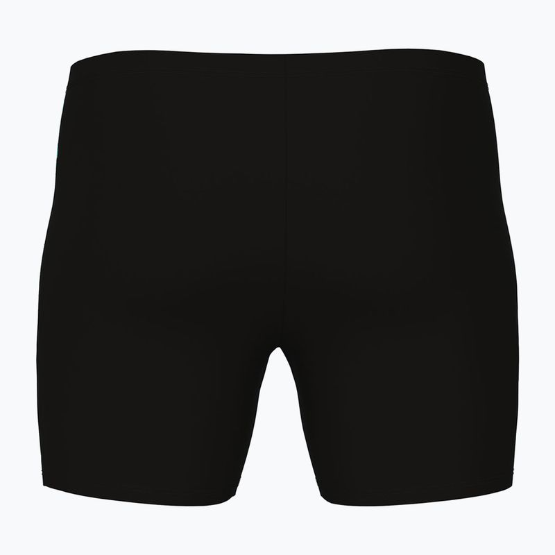 Férfi arena Kikko V Swim Mid Jammer Graphic fekete/vizes úszó boxeralsó 2