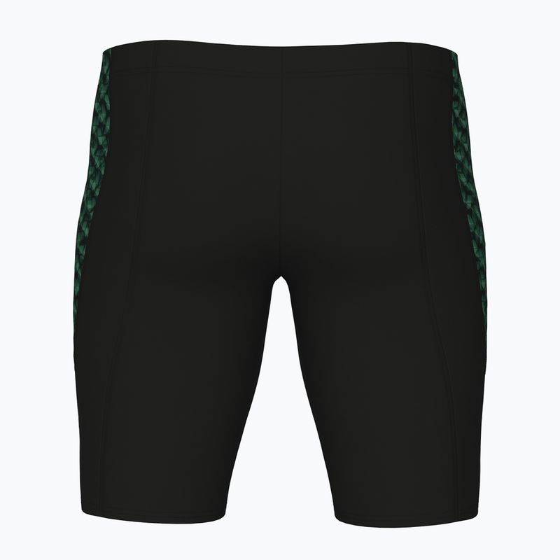 Férfi arena Monogram Swim Jammer fekete/sötét zsálya multi 2
