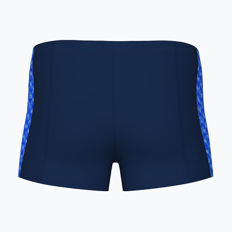 Férfi arena monogramos úszónadrág navy/blue mutlti boxeralsó 2