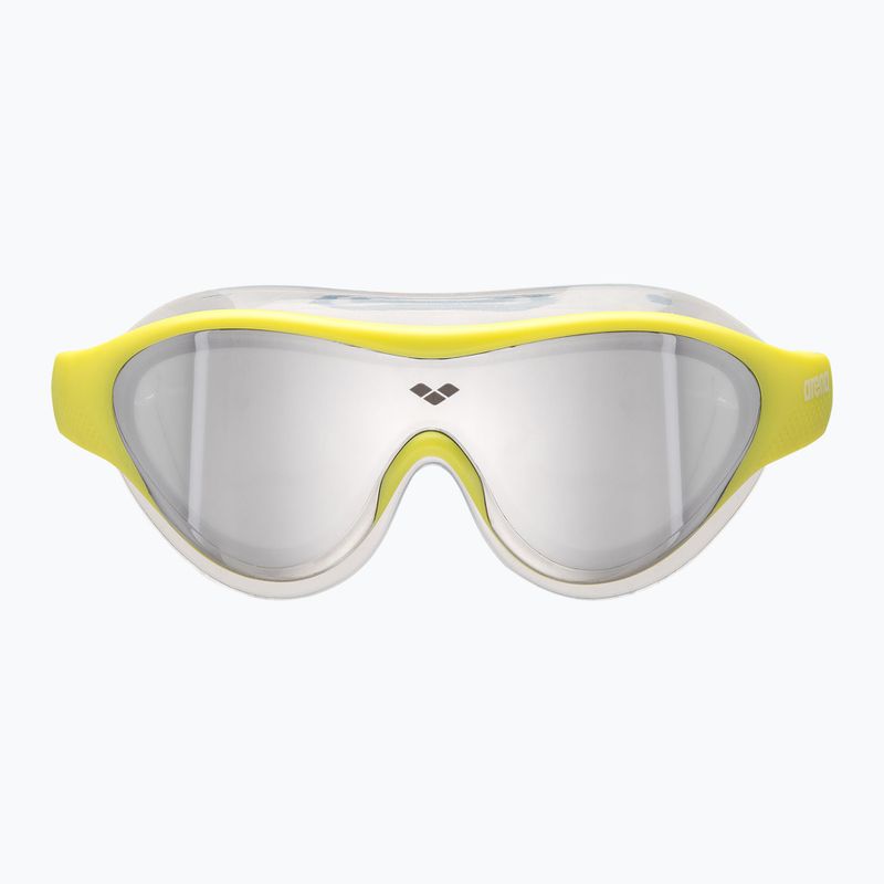 Gyermek úszószemüveg arena The One Mirror Jr ezüst/lágy zöld/kék cosmo 4