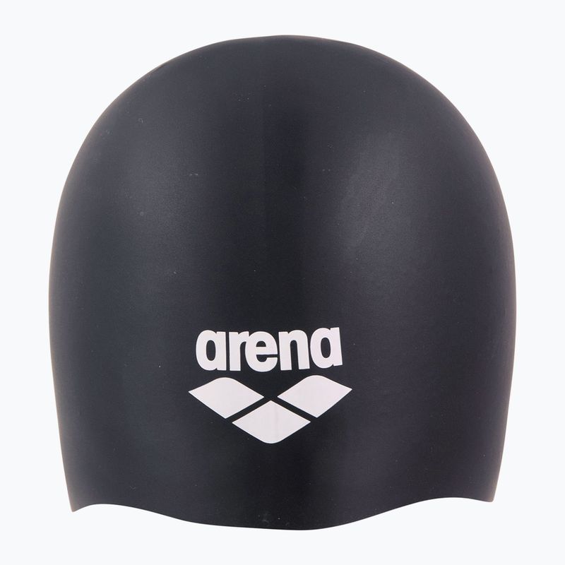 Arena hosszú hajú úszósapka fekete/fehér